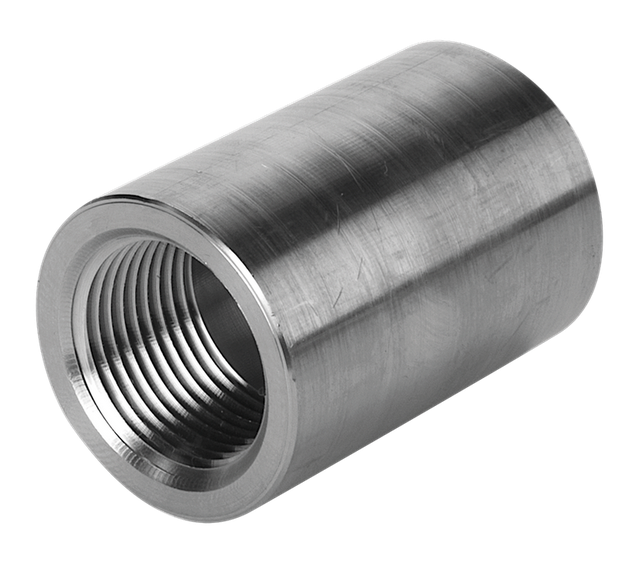 Mezzo Manicotto Inox AISI 316 S3000 ASME B16.11 - Filettatura Gas - 1 1/2"