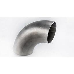 Curva 90° Saldata Elettrounita inox aisi 316L - Grezza - diam. 88,9x1,5 mm - R=114,3 mm