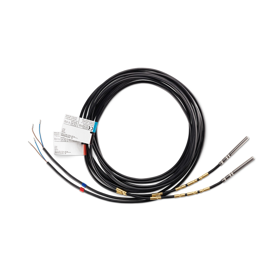 COPPIA SONDE AL PLATINO PT500 , PER S3C , DIAMETRO 6mm , CAVO 3m - 1.KPTEG.1002 - MADD.