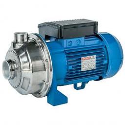 Pompa elettrica Speroni - mod.CTX60/0,75 - trifase 230/400VAC - 2850g/1' - 1,0HP(0,75Kw) - Attacchi Asp/Man.fem. 1 1/4" x fem. 1" - Corpo e  Girante inox304 - Tenuta meccanica Silicio/Grafite/EPDM - cod.101065623 -(Portata 2/4 mc/h--Prevalenza 27/21 mt.c.a.)