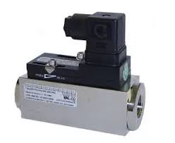 Flussostato a Pistone , regolabile , corpo in acciaio  inox , attacchi fem.gas  1/2" - Campo di misura 3 - 30 lt./min.H²O - Temper. -20 / +120°C - PN200 - mod. MR1KV-015.GK.030.IP65/0213..cod.934107 - Val.co      