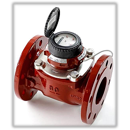 CONTATORE ASSIALE WOLTMANN ACQUA A 130°- HR25 DN100 , PORTATA NORMALE 60MC/H , L.250 , REED WP ANON. 1P=100L MI-004 - MID -Cod.1.WHSE100.0FS6  