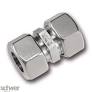 Raccordo diritto inox 316Ti con ogiva inox , Intermedio , tubo 12 - PN315 - cod.SR-50512L  