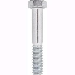 Vite acc.8.8 zincato bianco, testa esag., parziale filet. UNI5737 - DIN 931 - 22-100