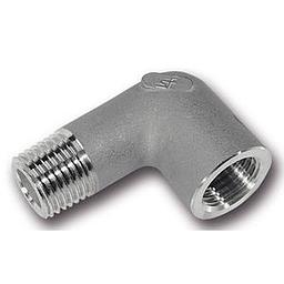Gomito 90° MF Inox AISI 316 EN 10253-4 - PN50 - 1/8"