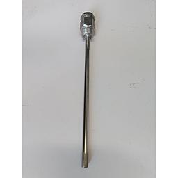 Pozzetto inox Aisi 316 - Attacco autobloccante con Filettaura 1/2" Gas Maschio - L=300 mm sotto filetto x Diametro Esterno 10 mm 