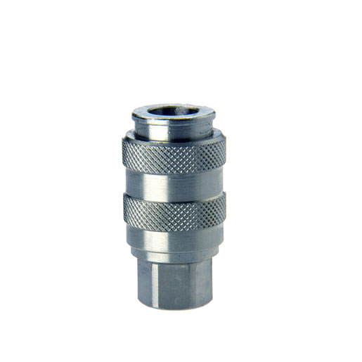 Raccordo Innesto Rapido in Ottone cromato - Presa Mini attacco f. gas 1/4" - cod.5053L - CAM
Innesto con movimento a Slitta , con Valvola ritegno incorporata.
(Per aria compr. - acqua - olio)
(Completare con Innesto Mini 5150L 1/4" m.)