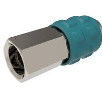Raccordo Innesto Rapido - Giunto Universale in Ottone femmina 1/2" - Cod.GK200012 - K..(Per innesto maschio Italiano e Tedesco , no Giapponese ) 