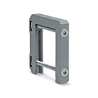 Morsetto rapido in Tecnopolimero , con viti , per fissaggio a parete , MX2-Z - CAM -(Da utilizzare con Staffa MX2-S)