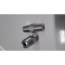 Nipplo esagonale inox316 m.m.conico 1/4"NPT - Cod.N5N-6006-IN.R.