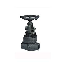 Valvola a saracinesca (Gate) in acc. carbonio, a passaggio ridotto, attacchi a saldare a tasca 1 1/2" SW - Serie 800LB BB RB SW A105/F6 HFS DC - Cod.GAT8A178RBHSD