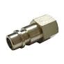 Innesto Rapido Germania in Ottone , con uscita Femmina gas da 1/4" - GD700014