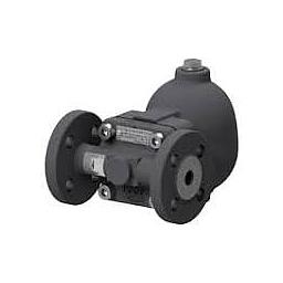 Scaricatore condensa a galleggiante e termostatico (Bimetallo) per Alte Portate, corpo in ghisa sferoidale GGG40.3 - Attacchi flangiati PN16 DN25 (Interasse 160 mm), Pressione differenziale 10 Bar. Eliminatore d'aria incorporato, Temp. Max 220° - Mod. FLT25-10HC - ADCA - VSTSCFLT2510HC025
