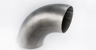 Curva 90° Al Saldata Elettrounita inox aisi 316L - Grezza - 2" - diam. 60,3x2 mm - R= 135 - Cert.EN/4