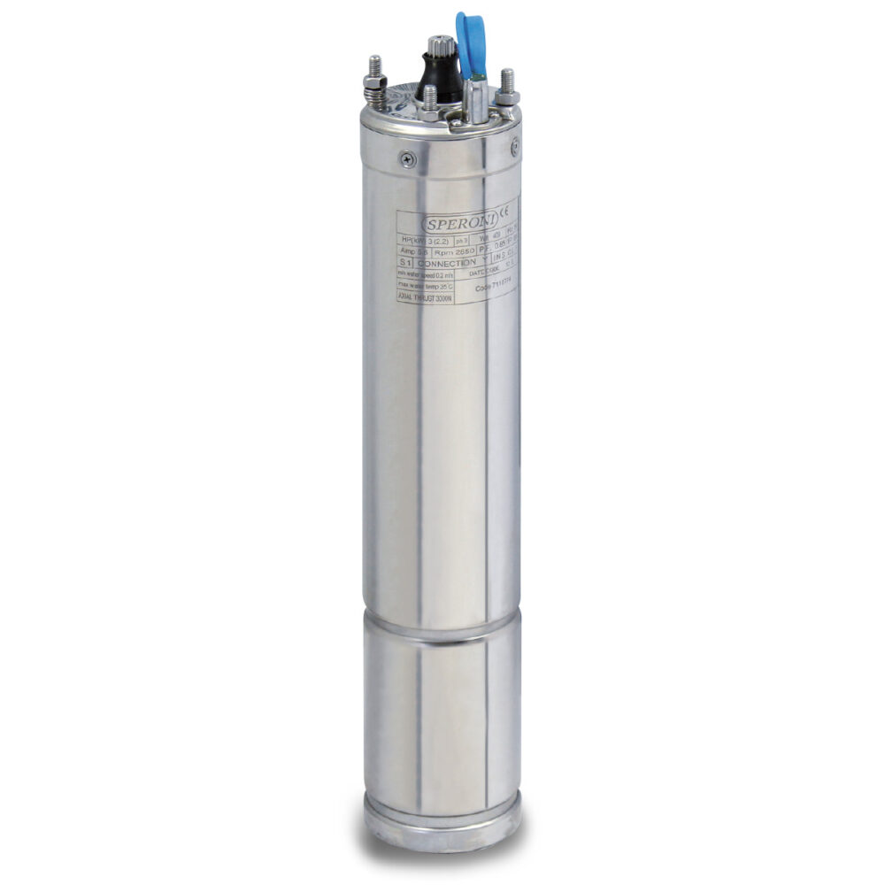 Motore Sommerso Monofase 230 V, 4", 1,5 HP, 1,1 kW