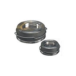 Valvola di Ritegno WAFER, corpo e disco inox 304, Molla inox 304 , tenuta metallica, per flange PN10-16-40, DN80,  Mod. CV10S1
