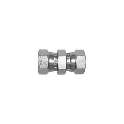 Raccordo (Adattatore) A105 - 1/2x1/2 - Filettato FF Girevole ambo i lati