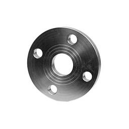 Flangia Piana Inox AISI 316/316L EN 1092-1 e ASTM A182 Tipo 01/A - PN10/40 - 4 Fori - DN15