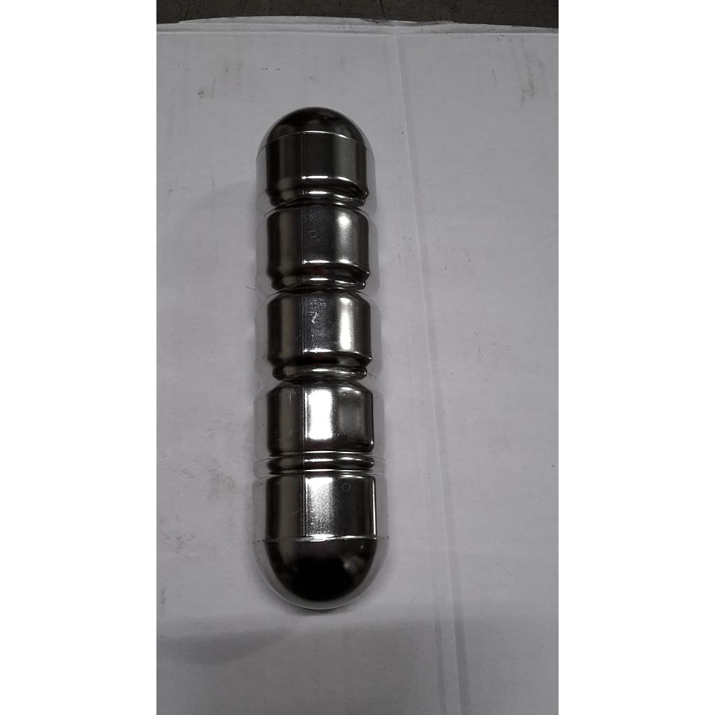 Galleggiante magnetico inox 316 per indicazione livello su tubo inox 2&#34; - Diam. 50x200 mm - Peso specifico 1 - SCH1 - MNA