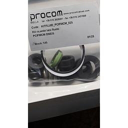 Kit ricambio lato fluido 1" PC - Cod.Art. KITFLUID_PCIFMCM_025