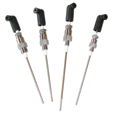 Sonda di Livello - Asta inox aisi 316 - L=1000 mm - Guaina in KYNAR SERIE KYN175-UL (PVDF) - attacco Gas Maschio 1/2" inox 316 Scorrevole - (Con Cappuccio di protezione ) - PCSOND_3_1_1