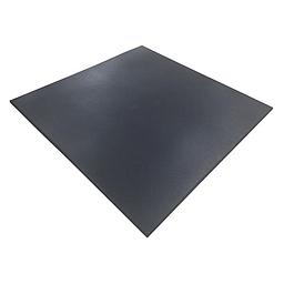 Lastra (Peso Teorico: 4,30 Kg. +/- 10%) - SBR - Compatibilità: Acqua Fredda, Aria Compressa, Soluzioni Acquose Neutre, Alcol, Acidi e Basi Deboli o Molto Diluiti - Evitare: Oli Minerali, Carburanti, Idrocarburi, Grassi, Agenti Atmosferici, Ozono, Raggi UV - Sp. 2 mm - Dim. 1200 x 1200 mm