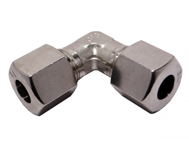 Raccordo diritto inox 316 con ogiva inox , Angolare , Intermedio 08