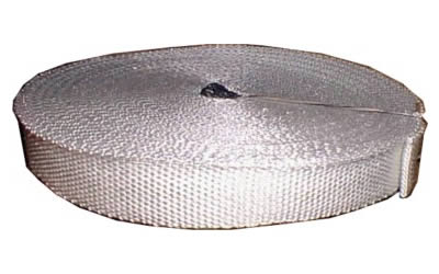 Nastro in fibra di Vetro 25 x 3 mm - 550°C