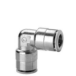 Raccordo Ottone  - Super Rapido - A. Compressa - angolare Intermedio - 10 - Mod. 6550 - CAM