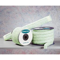 Treccia ECOLROPE 6S - 20x20 mm - Fibra Vetro HT + filo Inconel - 1050°C