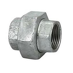 Bocchettone ghisa zincata , tenuta conica , FF 1/2"  Fig. 340