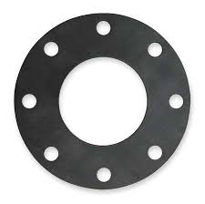 Guarnizione in EPDM DN40 - Forata per Flange Italvalvole - Spessore 2 mm