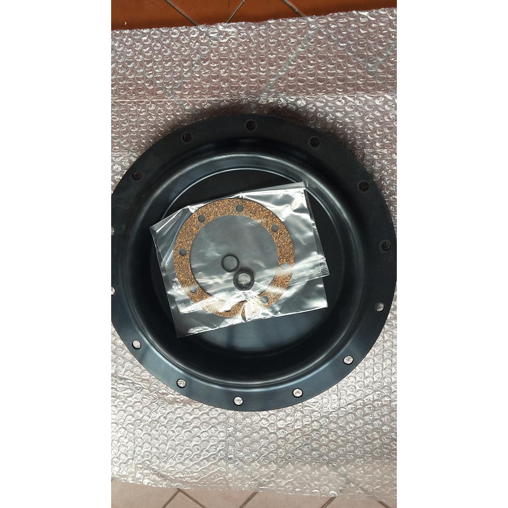 Membrana Conflow T310+HP60 : 1 Membrana + 1 Guarnizione + 1 Corteco + 1 0.Ring - 14 Fori + foro centrale - Cod.JMEMUWT3MSTD000
