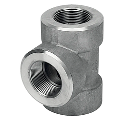 Tee Filettato A105 S3000 ASME B16.11 - Filettatura NPT - 1/2"