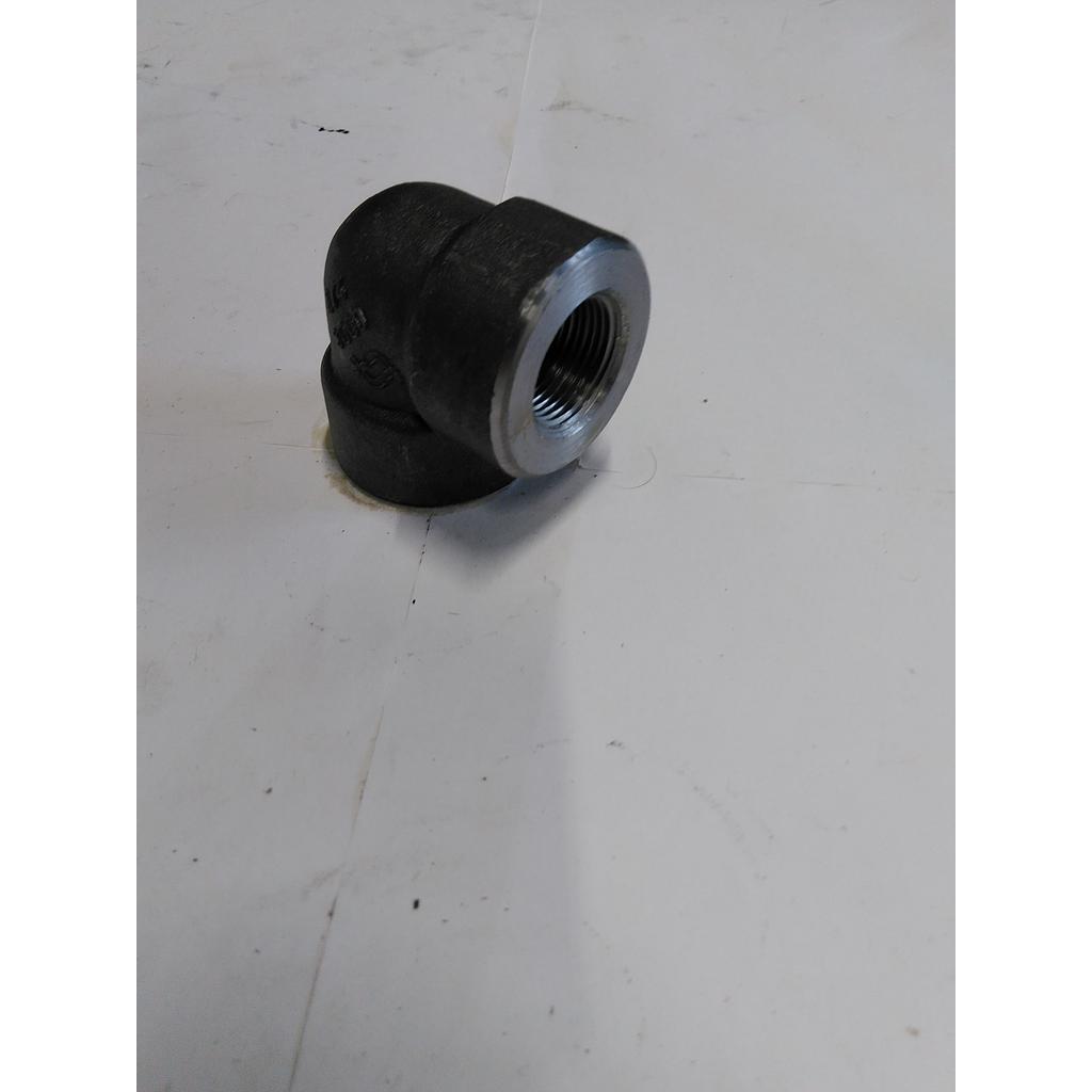 Gomito 90° S3000 A105 - 3/4&#34; - Filettato FF NPT