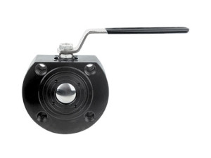 Valvola sfera WAFER, corpo da barra A105, sfera 304, tenuta in PTFE/CarboGrafite, -10 / 200°C, PN16/40 DN25, Mod. MOON  