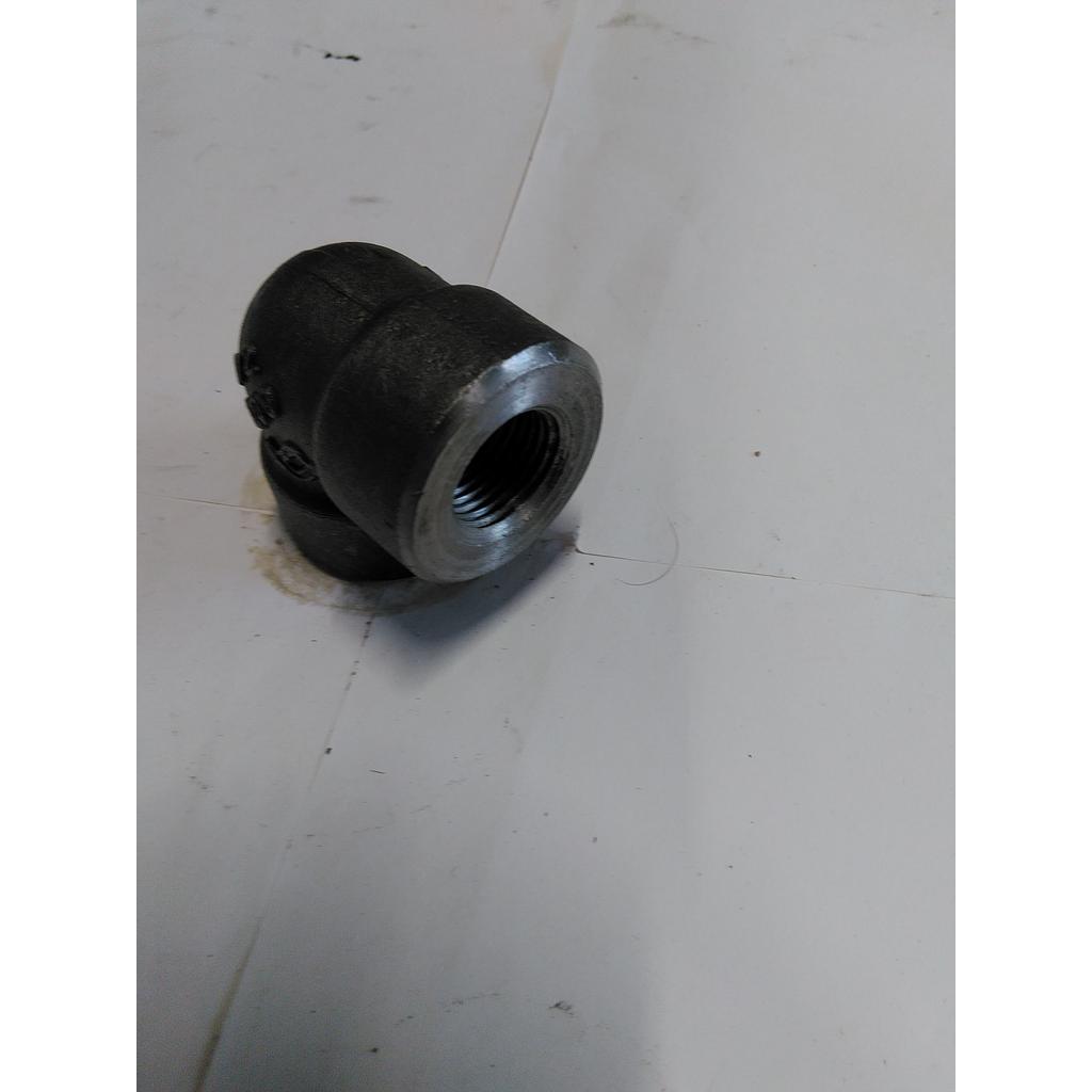 Gomito 90° S3000 A105 - 1/2&#34; - Filettato FF NPT