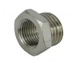 Riduzione Ottone cromato MF conico 1/2 - 1/8 - cod.2530