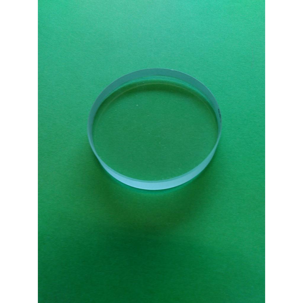 Cristallo Calciosodico Temperato diam. 51x10 mm per Indicatori di passaggio 1/2&#34; filettati