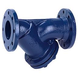Filtro a "Y" - corpo e coperchio in ghisa - tappo di spurgo - cestello inox304 - Guarnizione esente amianto - Flangiato PN16 DN125 - Fig. 265 - Mival