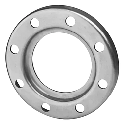 Flangia Stampata Scorrevole Inox AISI 304/304L DIN 2642/3 e ISO - PN10/16 - 8 Fori - DN200