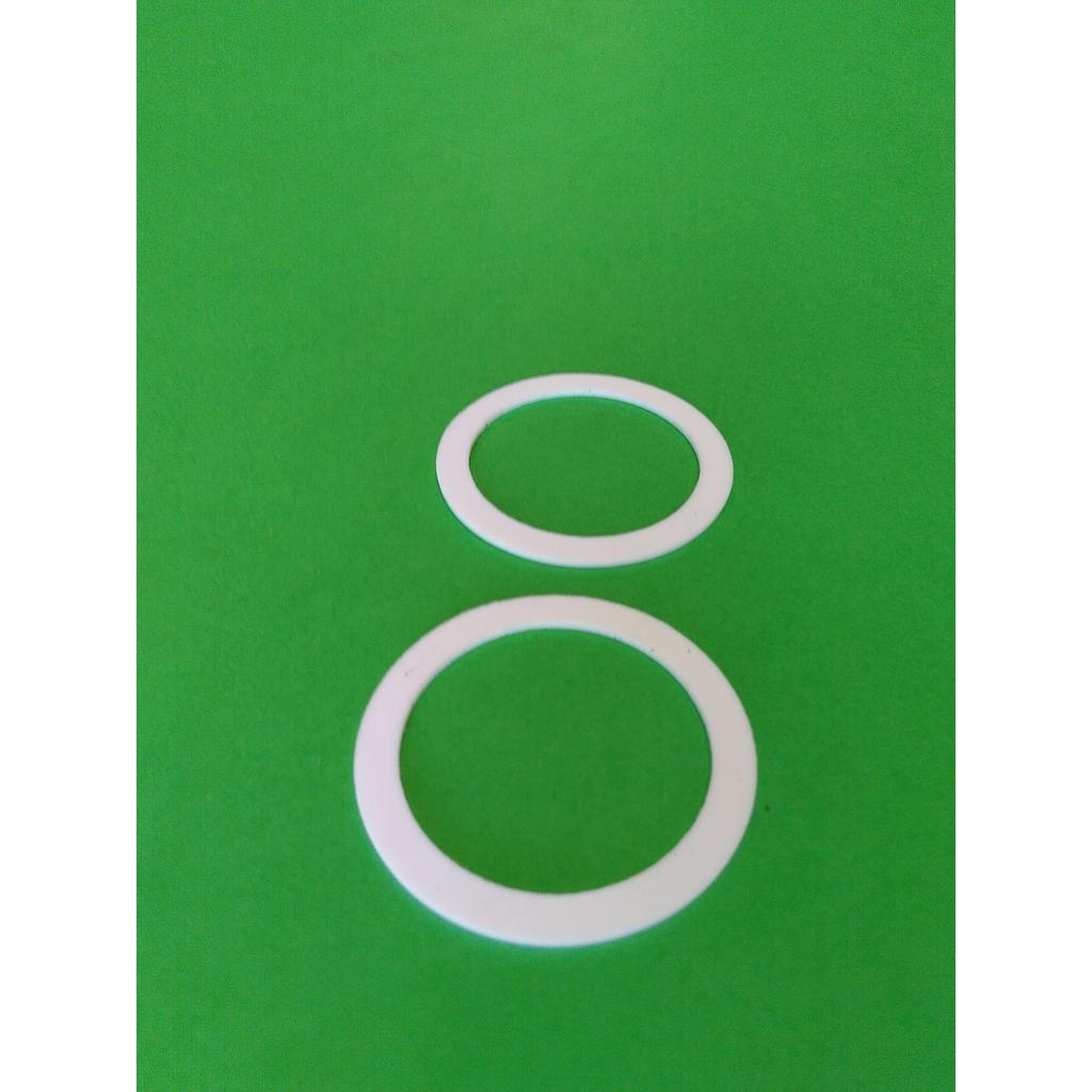 Guarnizione in Teflon diam. 67x52x1,5 mm per Indicatori di Passaggio 1 1/4&#34; e 1 1/2&#34; filettati - DN32/DN40 flangiati