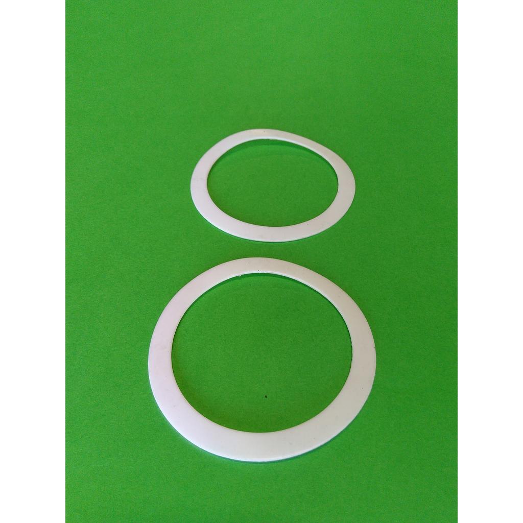 Guarnizione in Teflon diam. 80,5x64x1,5 mm per Indicatori di Passaggio 2&#34; filettati
