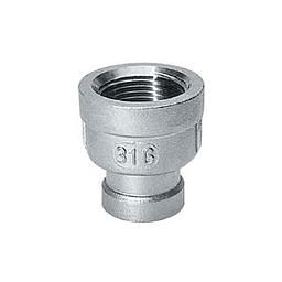 Manicotto Ridotto Inox AISI 316 - ISO 4144 - L=42 mm - 1" x 1/2"