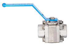 Valvola Sfera 3pz - Corpo inox 316 - sfera inox 316 - R.Bore - Master Star 236 SGS Starline cl. 800 - attacchi FF 1/2&#34;