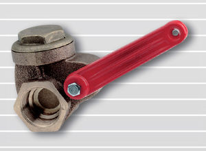 Saracinesca filettata, corpo Bronzo PN10, attacchi filettati FF 2&#34; - movimento a Leva Rapida, fig.201-Par. 