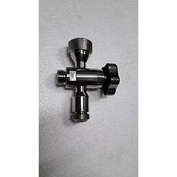 Portalivello inox aisi 304 - attacco Gas Maschio 1/2" per Tubo 16 mm - Parte Inferiore - Art.139 - RIZ.