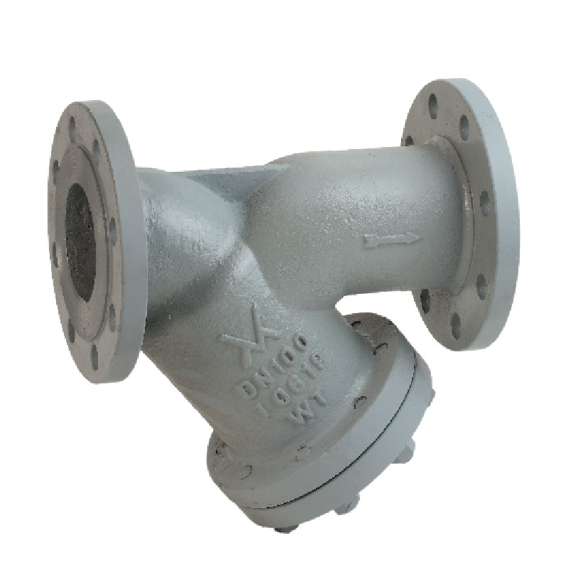 Filtro a "Y" - corpo e coperchio in acciaio al carbonio - tappo di spurgo - cestello inox304 - Guarnizione esente amianto - Flangiato PN40 DN50 - Fig. 500 - Mival