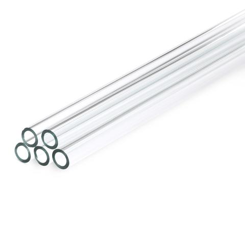 Tubo vetro in Borosilicato PY con estremità molate e smussate a piani paralleli - Diam. 16x2,5x2500 mm - (Peso tubo kg 0,59)