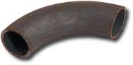 Curva 90° SS Acciaio al Carbonio EN 10253-2 Tipo 2,5D - 26,9 x 2,3 mm - R=57,5 mm - 3/4"